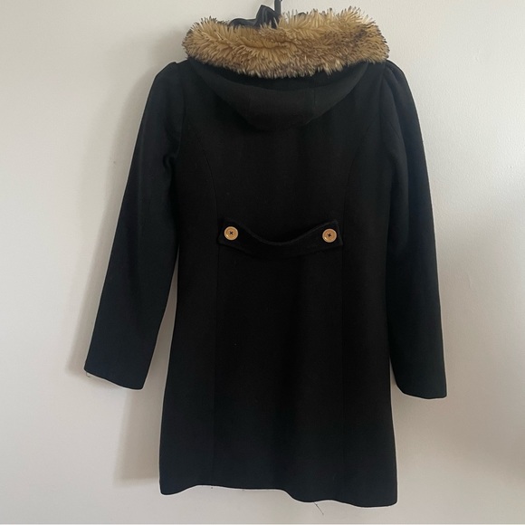 Vintage ORIGINAL wool Hooded JUICY COUTURE - Picture 2 of 3